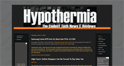 Desktop Screenshot of hypothermia.us